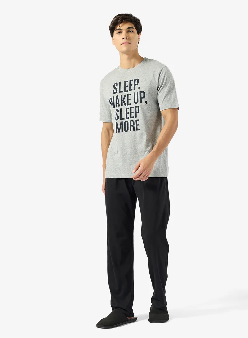 Seventy Five  Regular fit tee and Pant set for Men | Best Price UAE